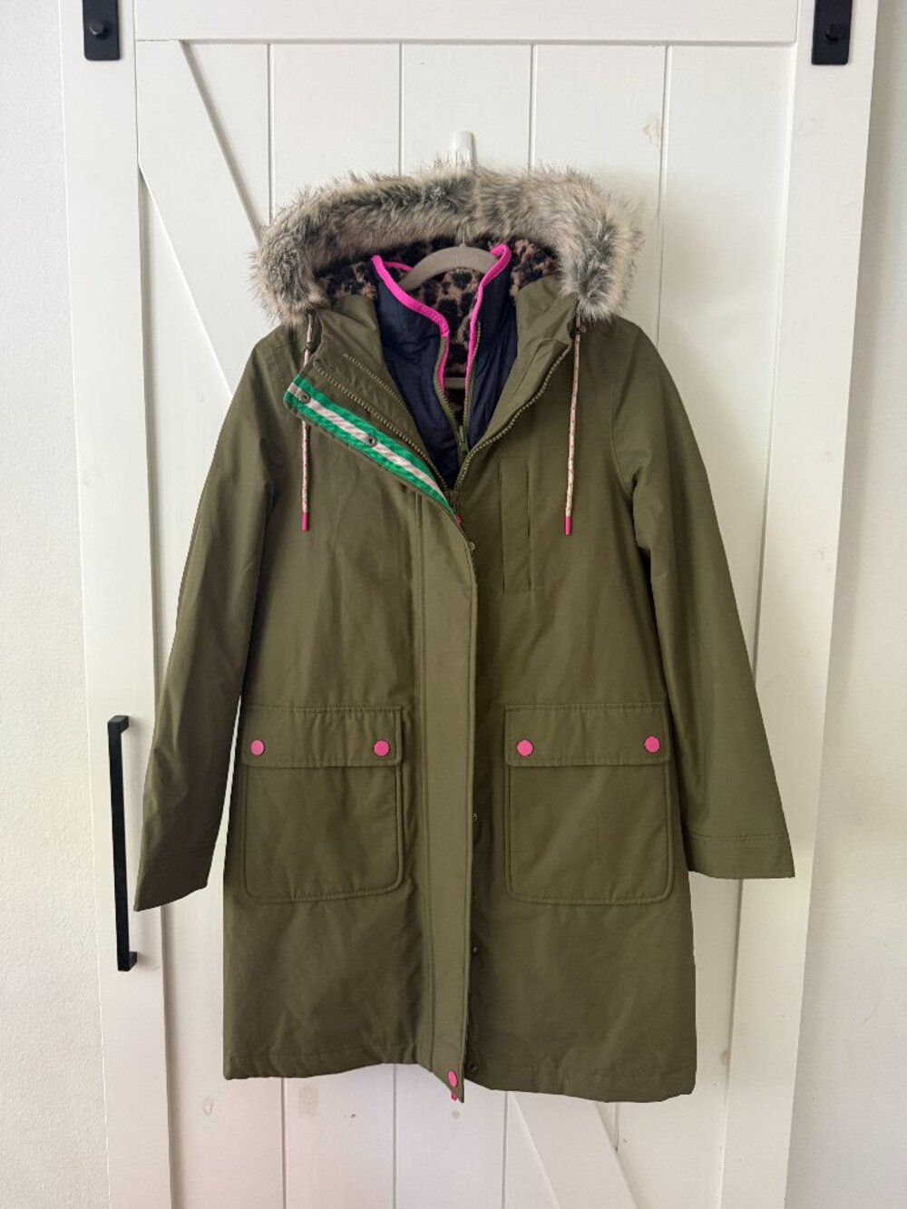 NWT Boden 4-In-1 Hooded Parka - Picture 2 of 10